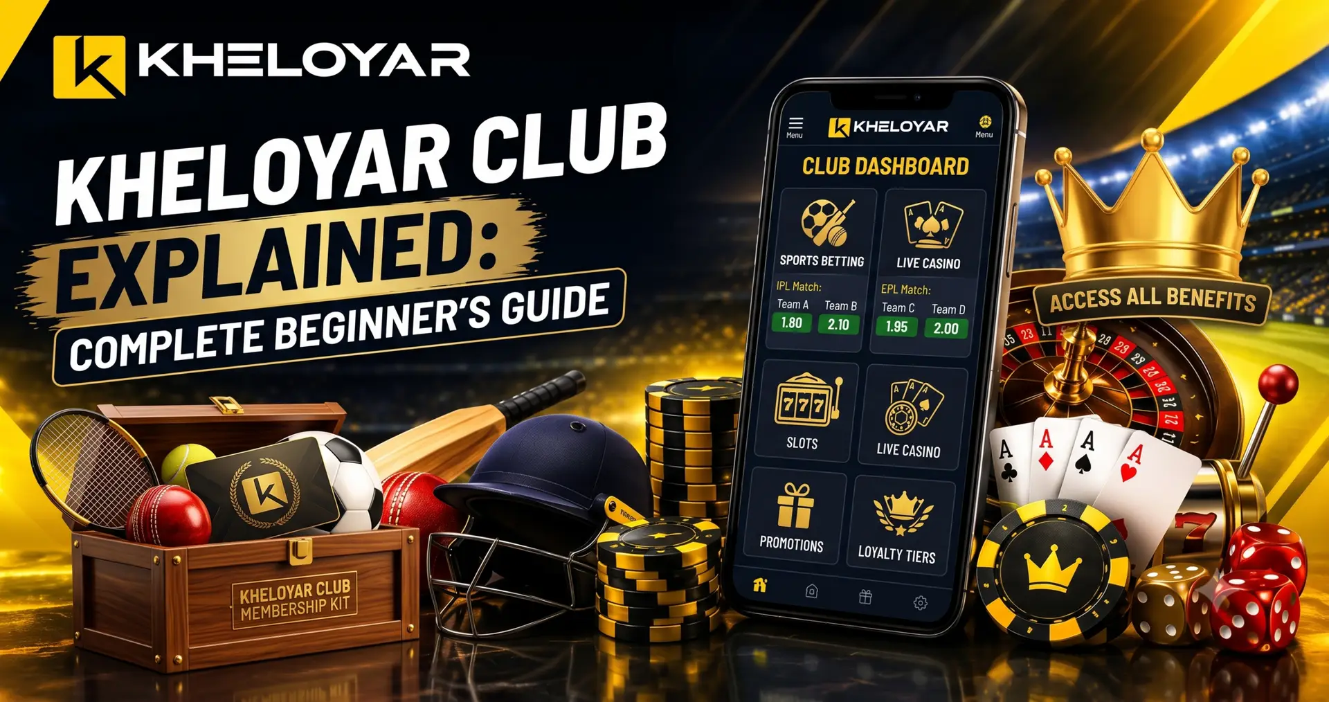 Kheloyar Club Explained complete beginner's guide to club site guide, membership kit, club dashboard and sports betting